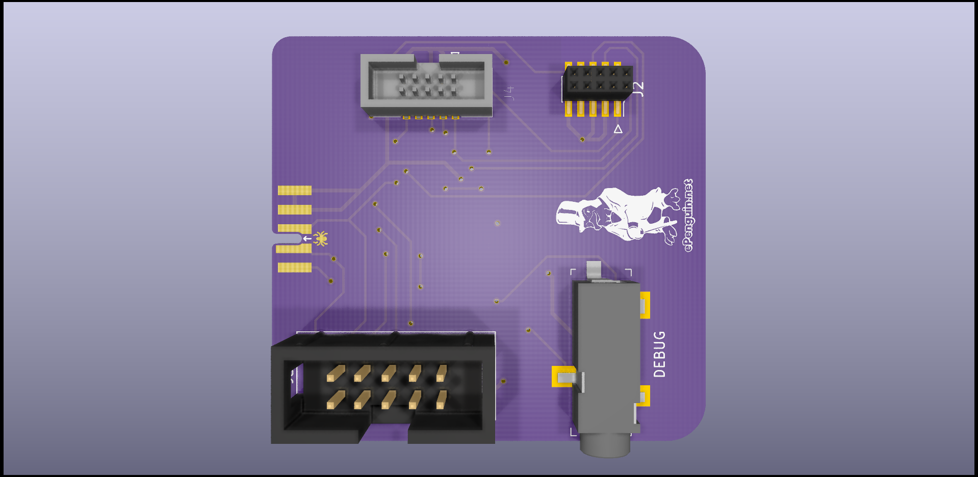 ePenguin Debug Helper Board